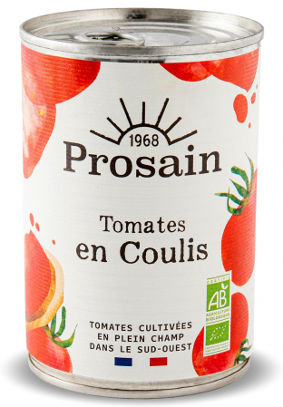Rosii si piure din rosii - Piure de rosii BIO la conserva Prosain