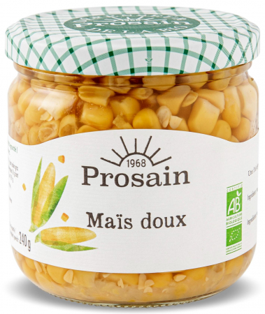 Legume preparate - Porumb dulce BIO la borcan Prosain