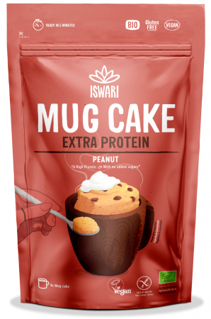 Mixuri pentru preparate dulci - Prajitura BIO cu arahide si extra proteine Iswari