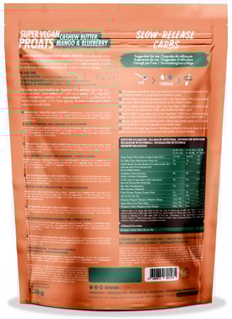 Proats Super Vegan BIO cu afine, mango si crema de caju Iswari [1]