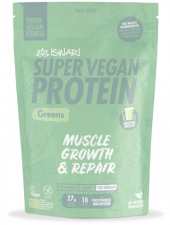 Lichidari - Proteina Super Vegan BIO(dupa efort) verde Iswari