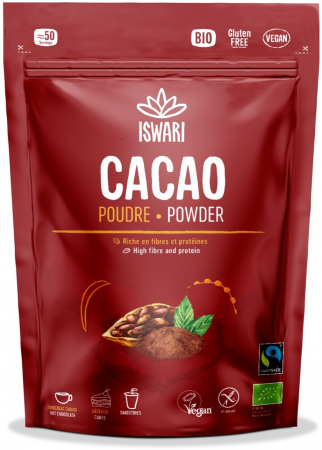Lichidari - Pulbere de cacao BIO si fairtrade, gramaj mare Iswari
