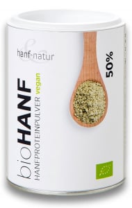 Lichidari - Pulbere proteica BIO din canepa gramaj mic Hanf & Natur