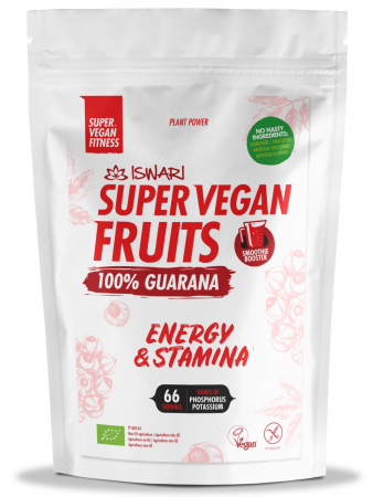 Lichidari - Pulbere Guarana 100% Super Vegan BIO(pre efort) Iswari