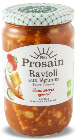 Lichidari - Ravioli BIO cu legume si sos toscan(format mare) Prosain