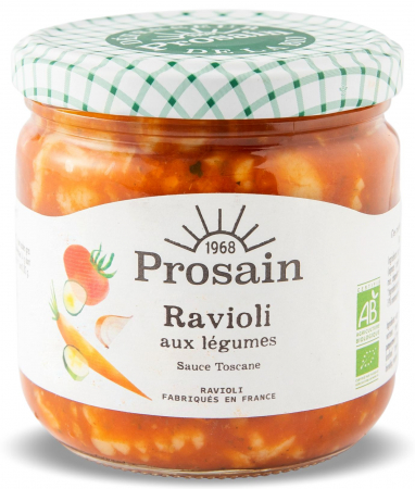 Lichidari - Ravioli BIO cu umplutura de legume si sos toscan Prosain