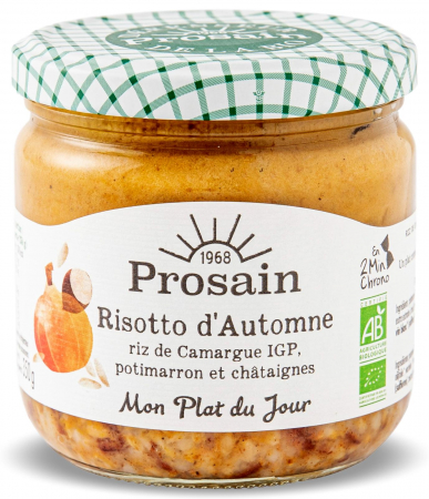 Lichidari - Risotto BIO cu dovleac si castane Prosain