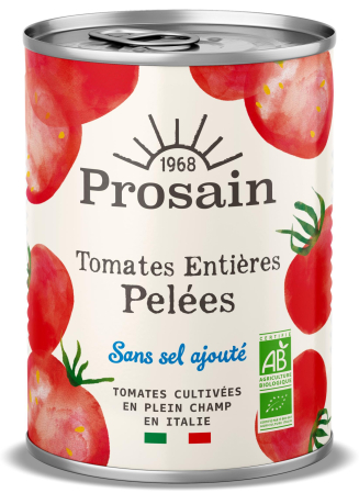 Rosii si piure din rosii - Rosii decojite BIO Prosain