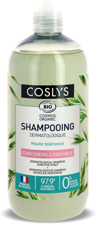 Sampon par - Sampon BIO dermatologic scalp sensibil, cu extract de ovaz Coslys