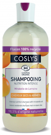Lichidari - Sampon BIO ingrijire par uscat si deteriorat, cu ulei de prune mirabelle(format mare) Coslys