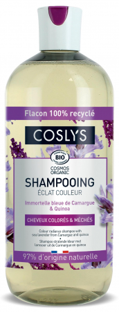 Lichidari - Sampon BIO ingrijire par vopsit, cu extract de flori de lavanda si quinoa(format mare) Coslys