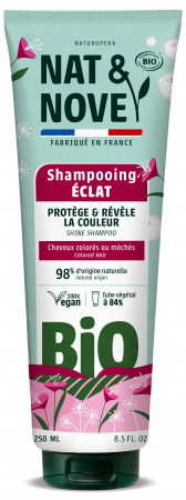 Ingrijire completa par - Sampon BIO protector pentru par vopsit, cu extract de smochine Nat&Nove