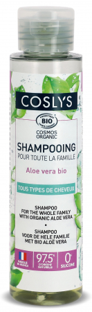 Sampon par - Sampon BIO utilizare zilnica pentru toata familia, cu aloe vera(format calatorie) Coslys