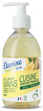 Lichidari - Sapun lichid BIO impotriva mirosurilor persistente, parfum lamaie si ghimbir Etamine
