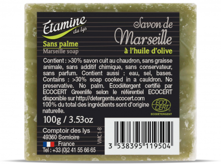 Lichidari - Sapun solid de Marsilia cu ulei de masline pentru rufe si podele, fara parfum si coloranti  Etamine