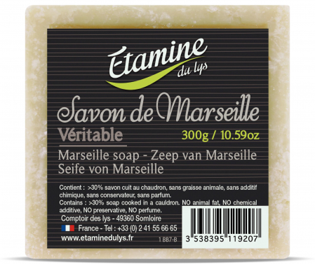 Lichidari - Sapun solid de Marsilia pentru rufe si podele, fara parfum si coloranti  Etamine