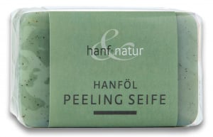 Sapun vegetal exfoliant din ulei de canepa Hanf & Natur [1]