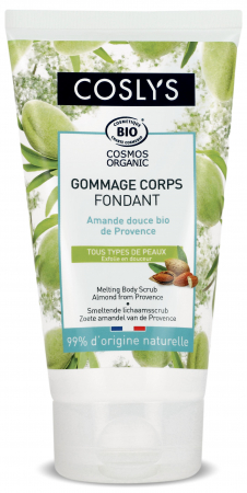 Gomaj, crema si lapte de corp - Scrub BIO pentru corp cu migdale dulci Coslys