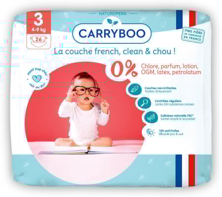 Lichidari - Scutece ECO hipoalergenice 4-9kg, marimea 3 Carryboo