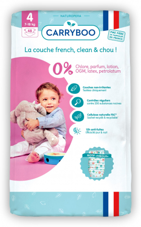 Lichidari - Scutece ECO hipoalergenice 7-18kg, marimea 4(format mare) Carryboo