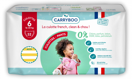 Lichidari - Scutece chilotel ECO hipoalergenice 16-30kg, marimea 6 Carryboo