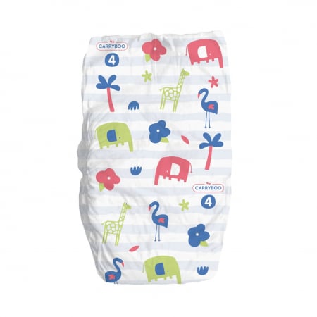 Scutece chilotel C4(8-15kg) ECO, marimea 4 Carryboo Nature [1]