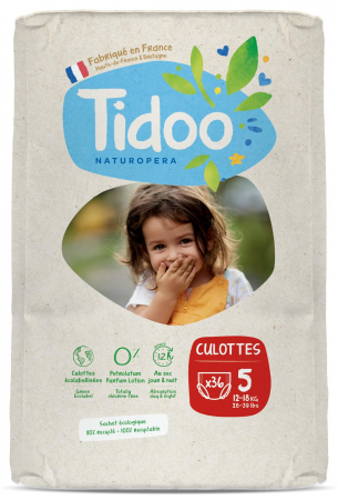 Lichidari - Scutece chilotel ECO hipoalergenice 12-18kg, marimea 5(format mare) Tidoo
