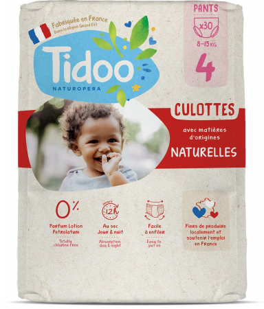 Scutece hipoalergenice - Scutece chilotel C4(8-15kg) ECO hipoalergenice, marimea 4 Tidoo