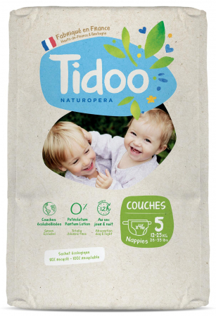 Lichidari - Scutece ECO hipoalergenice 11-25kg, marimea 5(format mare) Tidoo