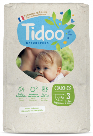Lichidari - Scutece ECO hipoalergenice 4-9kg, marimea 3(format mare) Tidoo