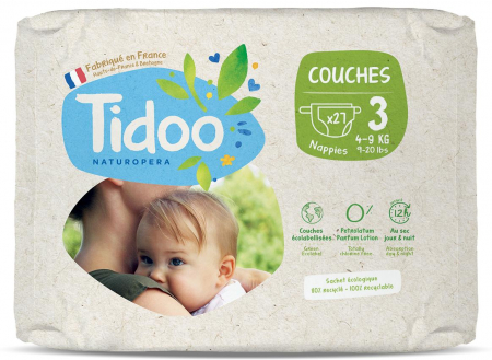 Lichidari - Scutece ECO hipoalergenice 4-9kg, marimea 3 Tidoo