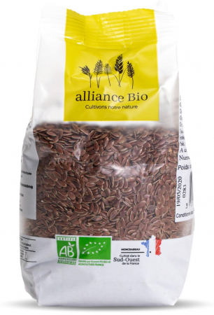 Seminte si pseudocereale - Seminte BIO de in brun Alliance Bio