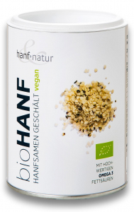 Alimente cu proteine de canepa - Seminte de canepa decojite BIO Hanf & Natur