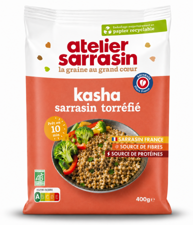 Hrisca si produse din hrisca - Seminte de hrisca BIO prajite  Atelier Sarrasin
