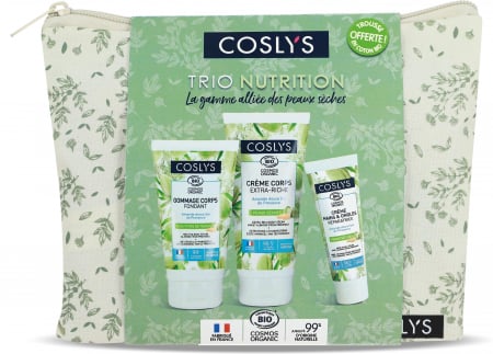 Lichidari - Set cadou 3 produse BIO pentru ingrijirea corpului, cu migdale dulci Coslys