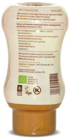 Sirop BIO de agave albastre Damiano [1]
