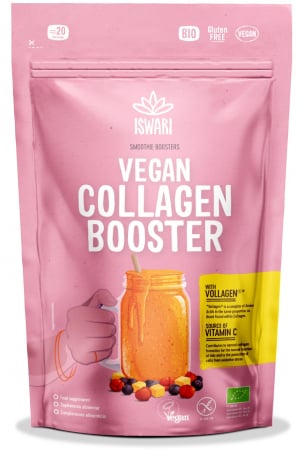 Sanatatea parului si a pielii - Smoothie Booster Bio pentru sustinerea productiei de colagen Iswari
