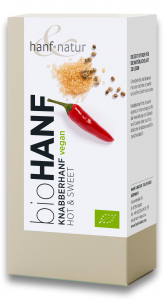 Proteine si seminte de canepa - Seminte de canepa BIO cu gust dulce-picant Hanf & Natur