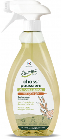 Detergenti intretinere lemn si piele - Solutie multisuprafete pentru indepartare praf, parfum menta si eucalipt Etamine