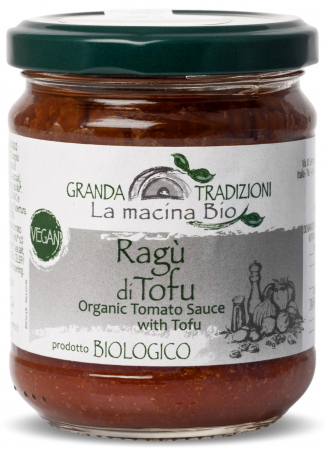 Sosuri vegetale din rosii - Sos ragu BIO din rosii si tofu La Macina Bio