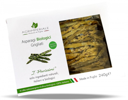 Anghinare, ciuperci, legume aperitiv - Sparanghel BIO la gratar Agrimperiale