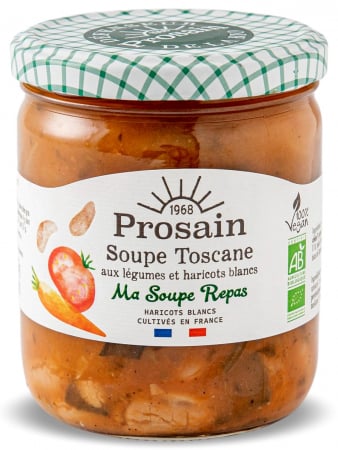 Lichidari - Supa Toscana BIO cu legume si fasole mogette Prosain