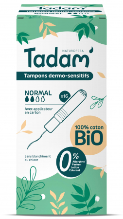 Tampoane - Tampoane BIO hipoalergenice Normal(cu aplicator) Tadam