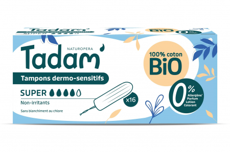Tampoane - Tampoane BIO hipoalergenice Super Tadam