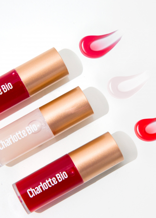 Ulei BIO buze Crush Red, cu ulei de ricin, ulei de argan si ulei de caise Charlotte Bio [4]