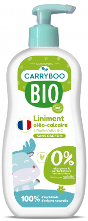 Produse de ingrijire bebelusi - Ulei de corp BIO pentru bebelusi, fara parfum, cu ulei de masline Carryboo