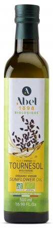 Lichidari - Ulei de floarea soarelui virgin BIO, in sticla Abel