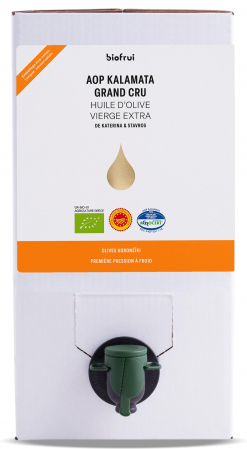 Masline, creme si ulei Kalamata - Ulei de masline extravirgin BIO, selectie Koroneiki din Kalamata(format mare) Biofruisec