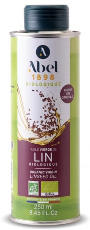 Ulei - Ulei de seminte de in virgin BIO, presat la rece, pentru asezonat Abel