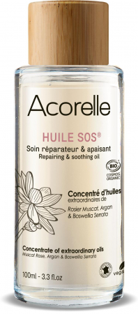 Cosmetice si ingrijire personala - Ulei SOS BIO dupa epilare, fata si corp, cu ulei de argan si muscata rosie Acorelle